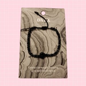 Onyx Beaded Bracelet